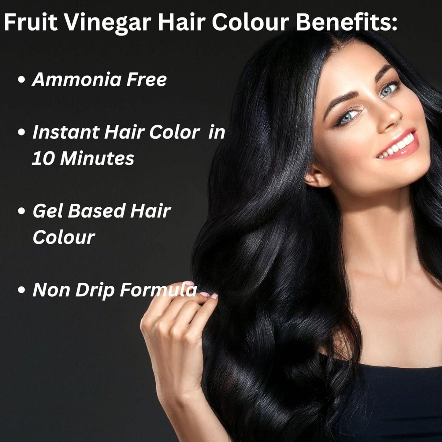 Fruit Vinegar Gel-Based Hair Color (Pack of 2)