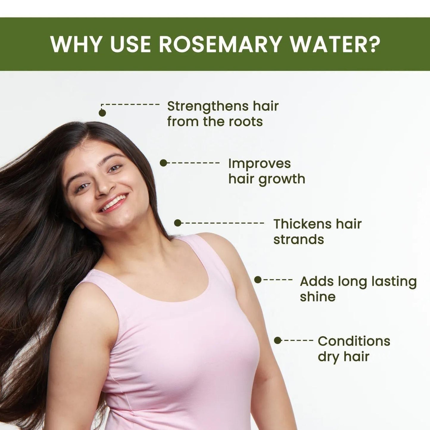 Rosemary Water Hair Spray For Regrowth - (Pack of 3)